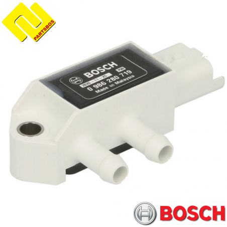 BOSCH 0986280719 Exhaust Pressure Sensor for DACIA ,GM ,MB ,NISSAN ,OPEL ,RENAULT ,VAUXHALL ,
PARTSBOS