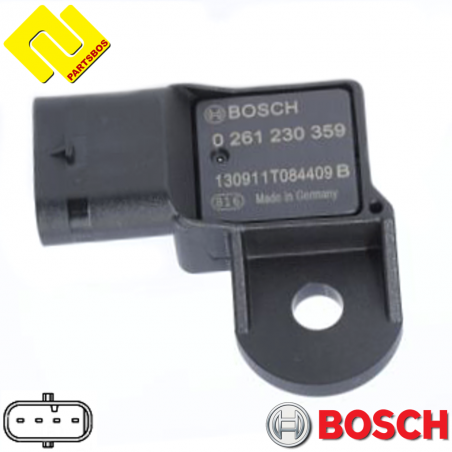 BOSCH 0261230359 ,0261230360 ,Intake Manifold Pressure Sensor MAP ,
PARTSBOS