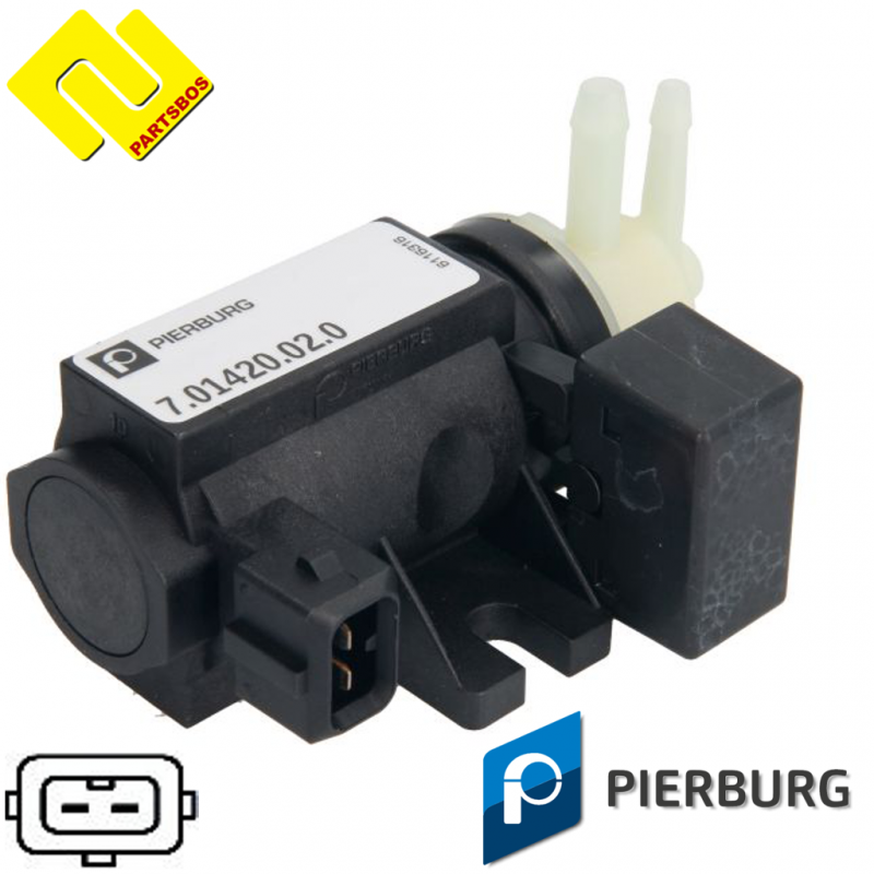 PIERBURG 7.01420.02.0 Electropneumatic Turbo Pressure Converter (EPW)
,PARTSBOS PIERBURG 7.01420.02.0 Electropneumatic Turbo Pressure Converter (EPW)
,PARTSBOS