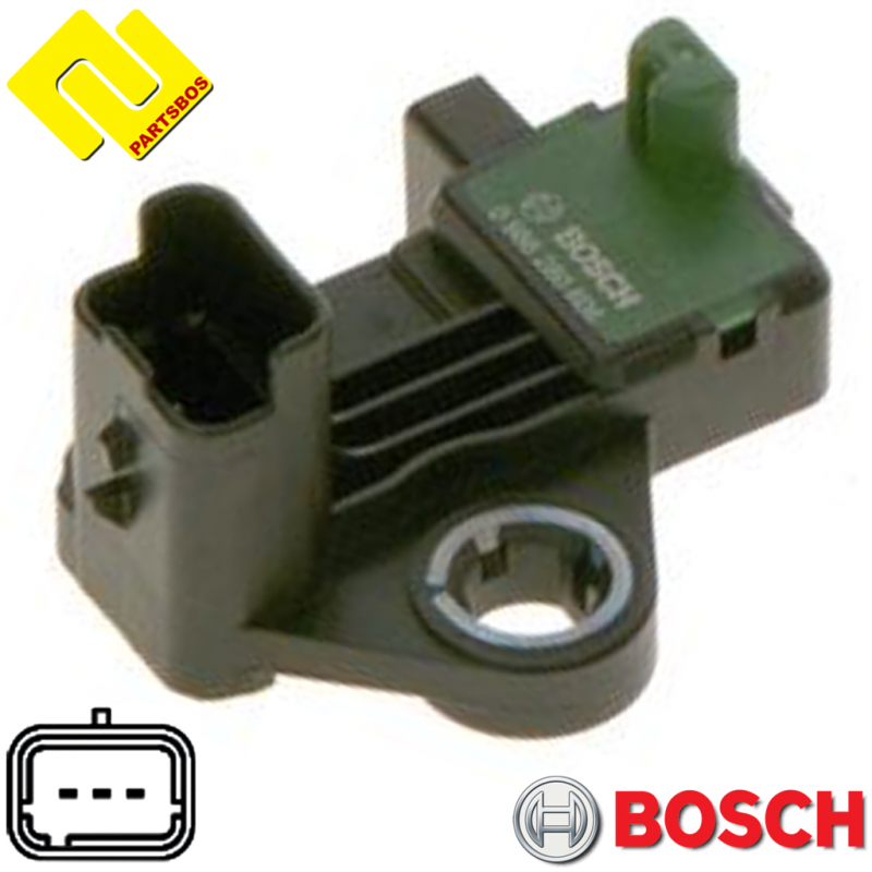 BOSCH 0986280606 ,ensor, crankshaft pulse ,PARTSBOS