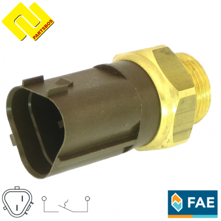 FAE 36720 Coolant Temperature Sensor for AUDI ,SEAT ,SKODA ,VW ,-PARTSBOS-