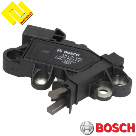 BOSCH 1986AE0051 ,F00M346166 ALTERNATOR REGULATORS ,-PARTSBOS -