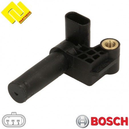 BOSCH 0986280602 Crankshaft RPM Sensor for FORD ,CITROEN ,PEUGEOT ,
-PARTSBOS-