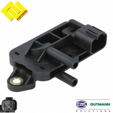 HELLA 6PP009409-681 Exhaust Pressure Sensor for SCANIA ,-PARTSBOS-