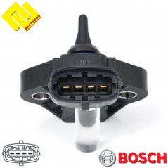 BOSCH 0261230137 Intake Manifold Pressure Sensor MAP for MERCEDES-BENZ ,
-PARTSBOS-
