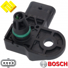 BOSCH 0261230254 Intake Manifold Pressure Sensor MAP for BMW ,CITROËN ,MINI ,PEUGEOT ,-partsbos.shop-
