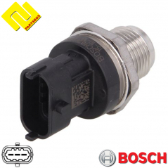BOSCH 0281006244 Fuel Pressure Sensor for HINO S227621090 ,-PARTSBOS-