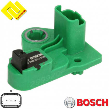 BOSCH 0986280608 Crankshaft Position Sensor RPM ,
for CITROËN ,DS ,FORD ,OPEL ,PEUGEOT ,VW ,-PARTSBOS-