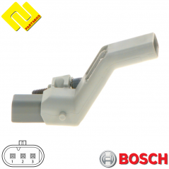 BOSCH 0986280612 Crankshaft RPM Sensor for AUDI ,SEAT ,SKODA ,VW ,
-PARTSBOS-
