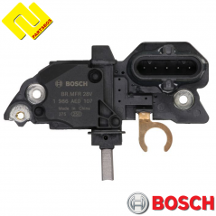 BOSCH 1986AE0107 Alternator Voltage Regulator 28v ,
F00MA45256 ,F00MA45245 ,F00M144184 ,for MERCEDES-BENZ ,
-PARTSBOS-