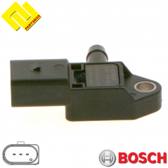 BOSCH 0281006221 ,0281006222 Exhaust Pressure Sensor for MAN ,AUDI ,SEAT ,SKODA ,VW ,
-PARTSBOS
