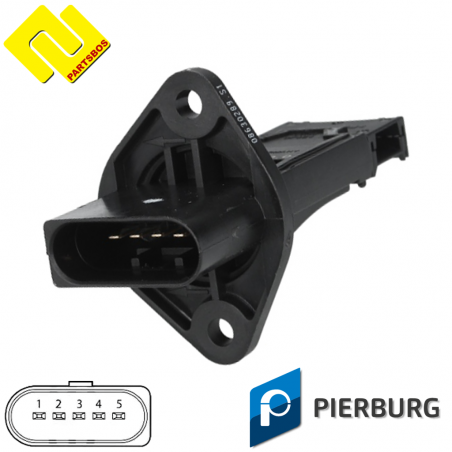 PIERBURG 7.22684.10.0 Air mass sensor.
for AUDI ,SEAT ,SKODA ,VW ,-PARTSBOS-