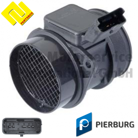 PIERBURG 7.07759.60.0 Air Mass Sensor for CITROËN ,FIAT ,LANCIA ,PEUGEOT ,-PARTSBOS-