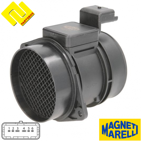 MAGNETI MARELLI 213719793019 Air mass sensor MAF 5WK9647Z .
for RENAULT ,-PARTSBOS-