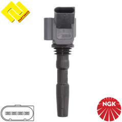 NGK 48408 Ignition Coil 
U5153 ,04E905110P ,for AUDI ,BENTLEY ,CUPRA ,LAMBORGHINI ,SEAT ,SKODA ,VW ,-PARTSBOS-
