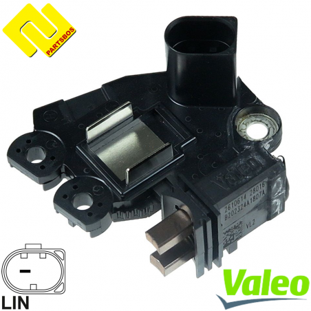 VALEO 599125 Alternator Voltage Regulator 14v ,for Mercedes-Benz ,-PARTSBOS-