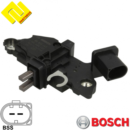 BOSCH 1986AE0123 Voltage Regulator for Alternator F00M144132 ,for MERCEDES-BENZ A0041540306 ,-PARTSBOS-
