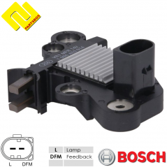 BOSCH 1986AE0014 Voltage Regulator for CITROEN ,FIAT ,FORD ,IVECO ,MITSUBISHI ,MAHINDRA ,SEAT ,SKODA ,VW ,-PARTSBOS-