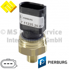 PIERBURG 7.11225.20.0 Fuel Pressure Sensor ,for AUDI ,SEAT ,SKODA ,VW ,-PARTSBOS-