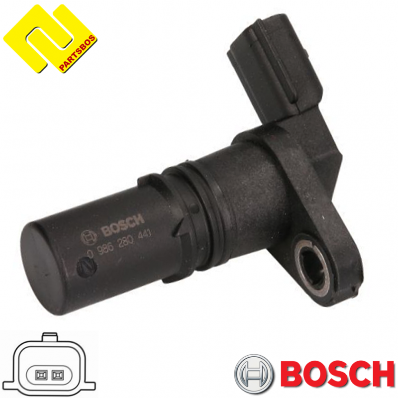 BOSCH 0986280441 CRANKSHAFT RPM SENSOR for DACIA ,FIAT ,INFINITI ,MERCEDES-BENZ ,NISSAN ,OPEL ,RENAULT ,SUZUKI ,-PARTSBOS- BOSCH 0986280441 CRANKSHAFT RPM SENSOR for DACIA ,FIAT ,INFINITI ,MERCEDES-BENZ ,NISSAN ,OPEL ,RENAULT ,SUZUKI ,-PARTSBOS-
