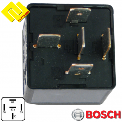 BOSCH 0986332403 ,0332209204 (MR204) Universal Relay 24v ,20 A ,With suppression diode .PARTSBOS