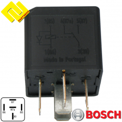 BOSCH 0986332403 ,0332209204 (MR204) Universal Relay 24v ,20 A ,With suppression diode .PARTSBOS
