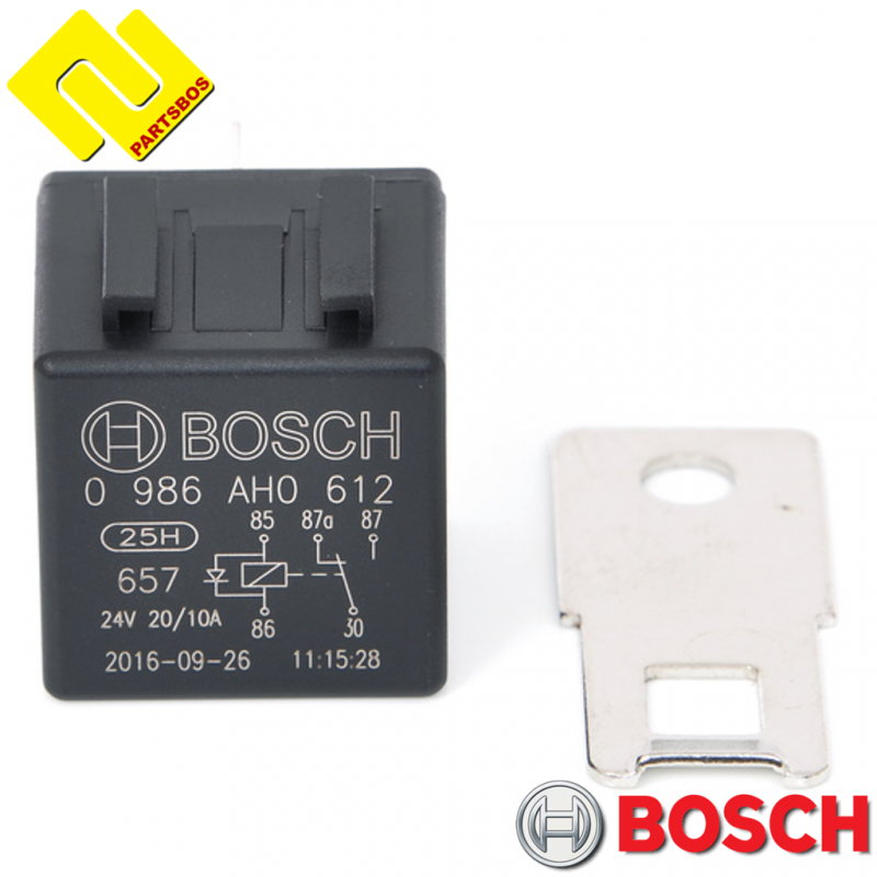 BOSCH 0986AH0612 ,0332204212 Relay 24v ,-PARTSBOS-