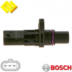 BOSCH 0986280603 Camshaft Position Sensor for AUDI ,BENTLEY ,CUPRA ,MAN ,SEAT ,SKODA ,VW ,-PARTSBOS-