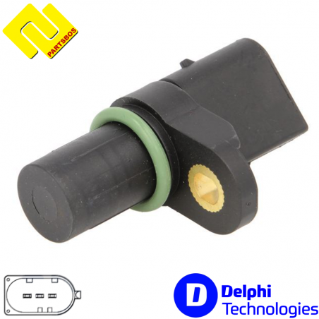 DELPHI SS11074 Crankshaft RPM Sensor 
for BMW ,Rolls-Royce  ,
-PARTSBOS-