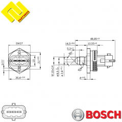 BOSCH 0261545188 ,0261545030 Fuel Pressure Sensor
For CHRYSLER ,FIAT ,
-PARTSBOS- BOSCH 0261545188 ,0261545030 Fuel Pressure Sensor
For CHRYSLER ,FIAT ,
-PARTSBOS-