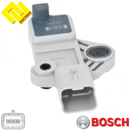 BOSCH 0986280450 Camshaft Position Sensor
for CITROEN ,DS ,FIAT ,FORD ,PEUGEOT ,TOYOTA ,
-PARTSBOS-