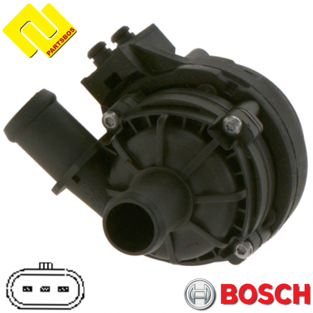 BOSCH 0392023456 Additional Electric Coolant Pump 0392023454 ,for AUDI ,MAN ,SEAT ,SKODA ,VW ,
-PARTSBOS-