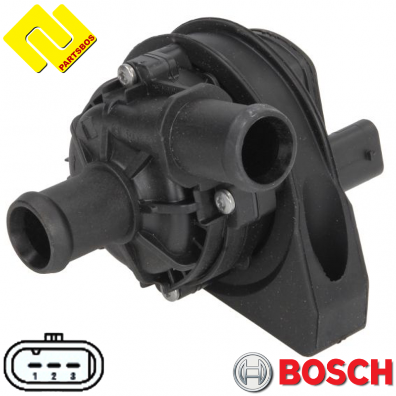 BOSCH 0392023455 Additional Electric Coolant Pump 
for AUDI ,CUPRA ,MAN ,SEAT ,SKODA ,VW ,-PARTSBOS-
