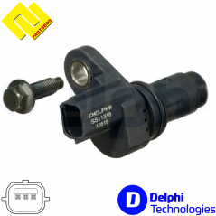 DELPHI SS11318 Crankshaft RPM Sensor 
for Buick  ,General Motors ,Opel ,Saab ,Vauxhall 
-PARTSBOS-