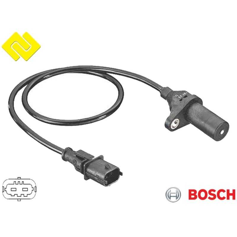 BOSCH 0261210161 Crankshaft RPM Pulse Sensor , PARTSBOS