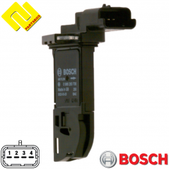 BOSCH 0986280706 Air Mass Sensor for Citroen ,Opel ,Peugeot ,Toyota ,Vauxhall ,
-PARTSBOS-