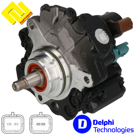 DELPHI 28568252 High Pressure Diesel Fuel Pump
for JCB ,
-PARTSBOS-