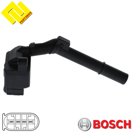 BOSCH 0221604701 Ignition Coil 
for Freightliner ,Infiniti ,Mercedes-Benz ,
-PARTSBOS-
