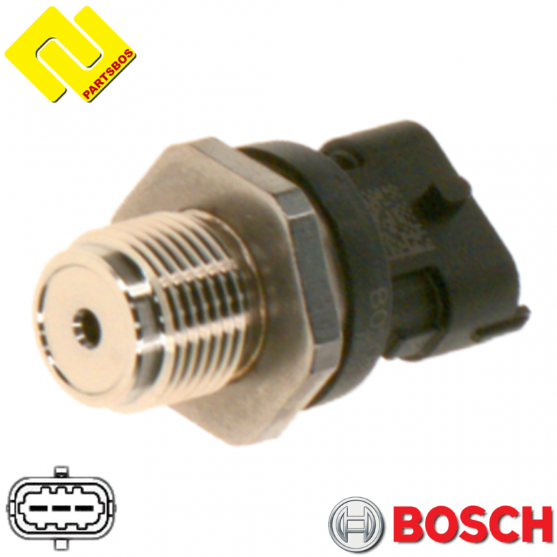 BOSCH 0281006047 Fuel Pressure Sensor for DONGFENG MAHINDRA ,
-PARTSBOS-