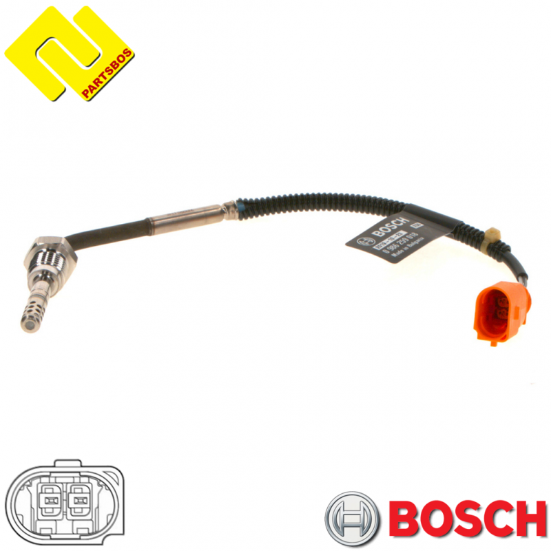 BOSCH 0986259018 Exhaust Temperature Sensor ,EGTS 
for AUDI ,SKODA ,VW ,
-PARTSBOS-
