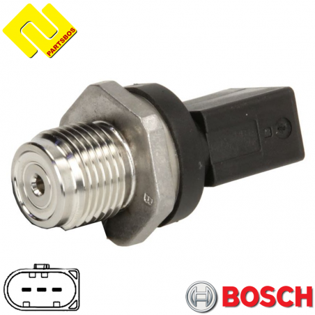 BOSCH 0281006266 ,0281006267 Fuel Pressure Sensor 
for MERCEDES-BENZ ,
-PARTSBOS-