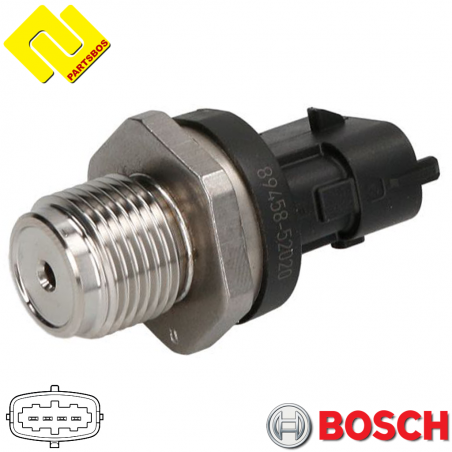 BOSCH 0281006163 Fuel Pressure Sensor 
for ISUZU ,TOYOTA 
-PARTSBOS-