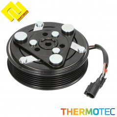 THERMOTEC KTT040210 A/C Compressor Magnetic Clutch 110 mm 
-PARTSBOS-