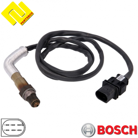 BOSCH 0258017110 Oxygen-Lambda Sensor LS17110 ,
for BMW,
-PARTSBOS-