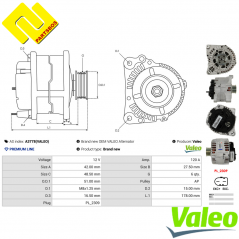 ASPL A3778 (VALEO 439785 ) Alternator 12v/150A ,ST35C019 ,
for SMART
-PARTSBOS- ASPL A3778 (VALEO 439785 ) Alternator 12v/150A ,ST35C019 ,
for SMART
-PARTSBOS-