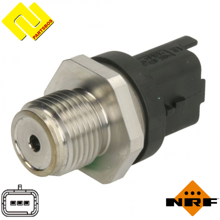 NRF 792049 Fuel Pressure Sensor 
0281002919 ,for Citroen ,Land Rover Group ,Peugeot ,
-PARTSBOS-