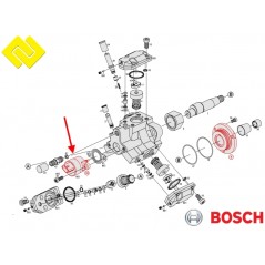 Pompe à Carburant Bosch Pour Lancia Thesis 2.4 - Référence 0445010072 / 0281002488 - Pièce D'occasion Garantie