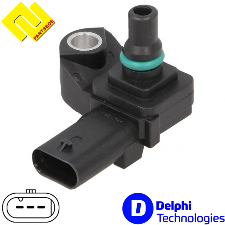 DELPHI PS20147-12B1 Intake Manifold Pressure Sensor MAP
13628637899 ,13628605613 ,
for BMW ,MINI ,
-PARTSBOS-