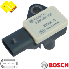 BOSCH 0281006456 Intake Manifold Pressure Sensor MAP 
0281006457 for MERCEDES BENZ  
-PARTSBOS-