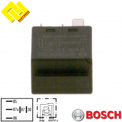 BOSCH 0986332004 Relay 12v/15A/5pins ,-PARTSBOS-